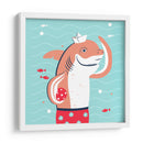 HOLA, NIÑO, DICE EL TIBURÓN - Najesi | Cuadro decorativo de Canvas Lab