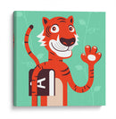 HOLA, NIÑO, DICE EL TIGRE - Najesi | Cuadro decorativo de Canvas Lab