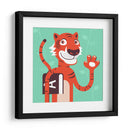 HOLA, NIÑO, DICE EL TIGRE - Najesi | Cuadro decorativo de Canvas Lab