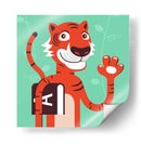 HOLA, NIÑO, DICE EL TIGRE - Najesi | Cuadro decorativo de Canvas Lab