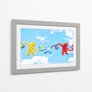 A volar changuitos | Cuadro decorativo de Canvas Lab
