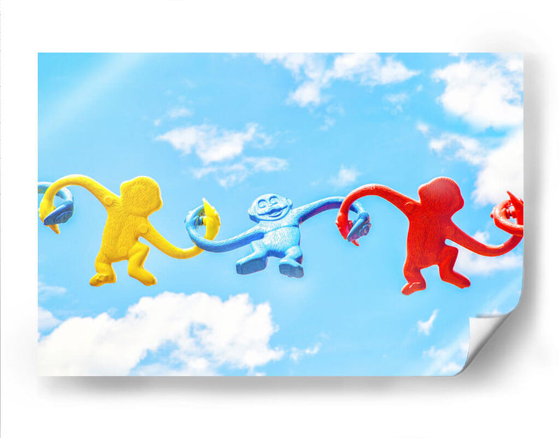 A volar changuitos | Cuadro decorativo de Canvas Lab