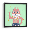 HOLA, NIÑO DICE LA ARDILLA - Najesi | Cuadro decorativo de Canvas Lab