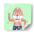 HOLA, NIÑO DICE LA ARDILLA - Najesi | Cuadro decorativo de Canvas Lab