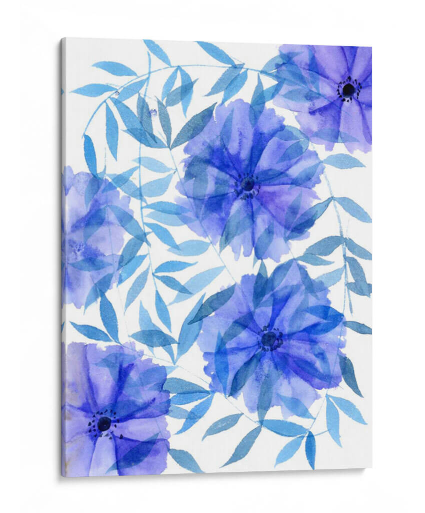 Flores De Medianoche I - Melissa Wang | Cuadro decorativo de Canvas Lab