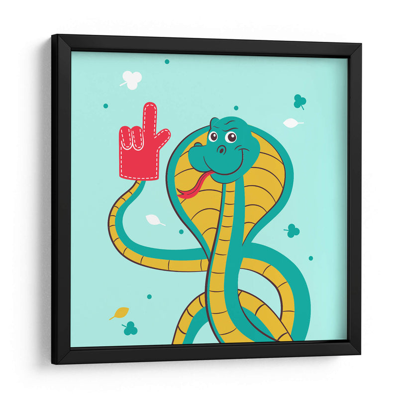 HOLA, NIÑO, DICE LA COBRA - Najesi | Cuadro decorativo de Canvas Lab