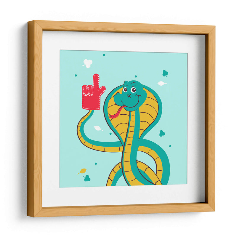 HOLA, NIÑO, DICE LA COBRA - Najesi | Cuadro decorativo de Canvas Lab