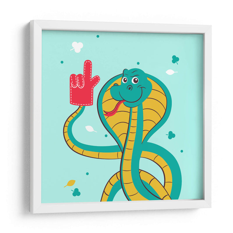 HOLA, NIÑO, DICE LA COBRA - Najesi | Cuadro decorativo de Canvas Lab