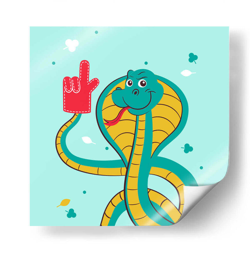 HOLA, NIÑO, DICE LA COBRA - Najesi | Cuadro decorativo de Canvas Lab