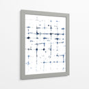Motivo De Tinta De Índigo Vii - June Erica Vess | Cuadro decorativo de Canvas Lab