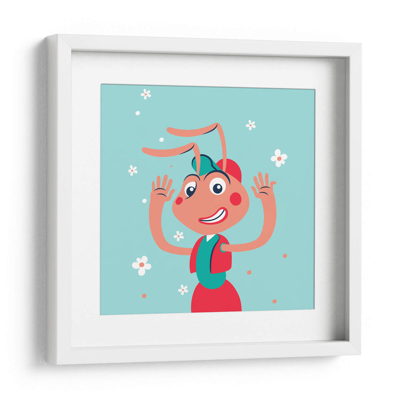 HOLA, NIÑO, DICE LA HORMIGA - Najesi | Cuadro decorativo de Canvas Lab