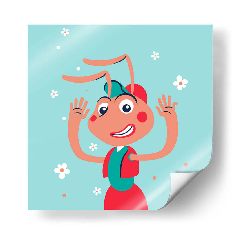 HOLA, NIÑO, DICE LA HORMIGA - Najesi | Cuadro decorativo de Canvas Lab