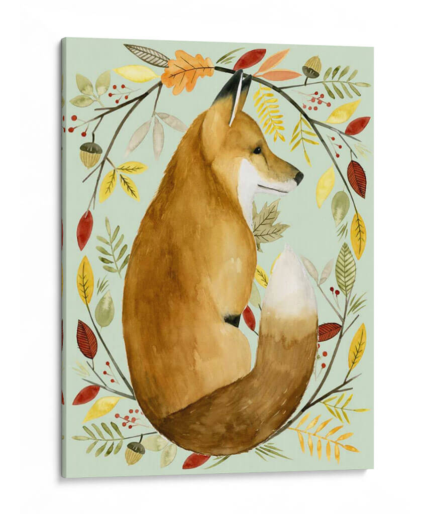 Guirnalda De Otoño Ii - Grace Popp | Cuadro decorativo de Canvas Lab