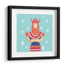 HOLA, NIÑO, DICE LA LLAMA - Najesi | Cuadro decorativo de Canvas Lab