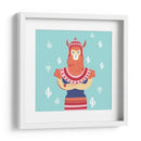 HOLA, NIÑO, DICE LA LLAMA - Najesi | Cuadro decorativo de Canvas Lab