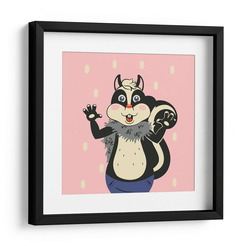 HOLA, NIÑO, DICE LA MOFETA - Najesi | Cuadro decorativo de Canvas Lab