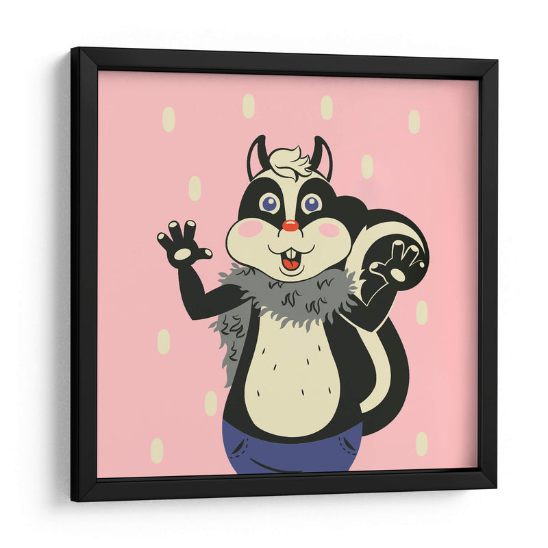 HOLA, NIÑO, DICE LA MOFETA - Najesi | Cuadro decorativo de Canvas Lab