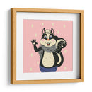 HOLA, NIÑO, DICE LA MOFETA - Najesi | Cuadro decorativo de Canvas Lab