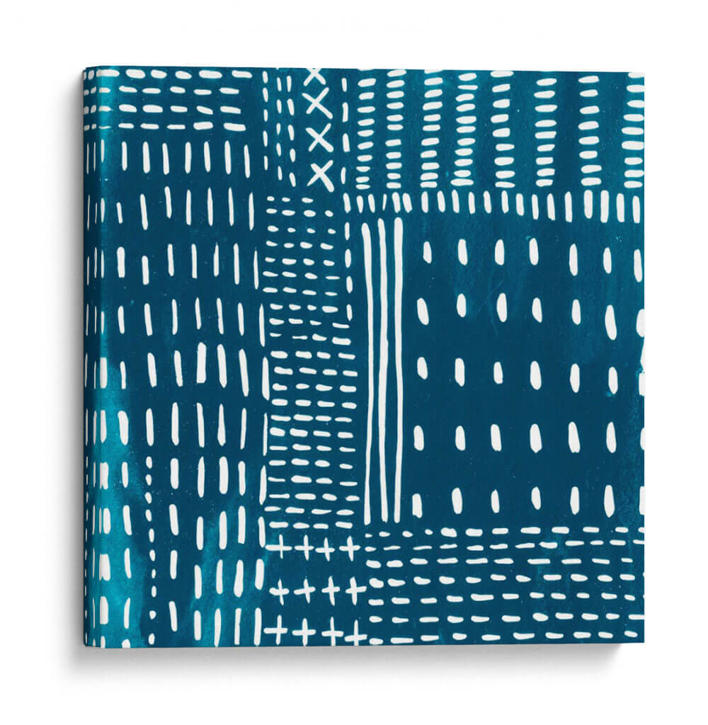 Sashiko Stitches Iii - Chariklia Zarris | Cuadro decorativo de Canvas Lab