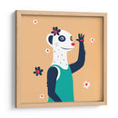 HOLA, NIÑO, DICE LA SURICATA - Najesi | Cuadro decorativo de Canvas Lab