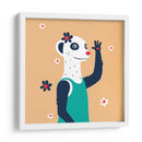 HOLA, NIÑO, DICE LA SURICATA - Najesi | Cuadro decorativo de Canvas Lab