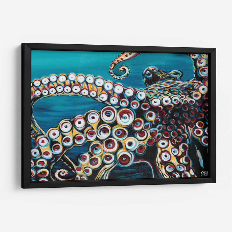 Octopus Salvaje I - Carolee Vitaletti | Cuadro decorativo de Canvas Lab