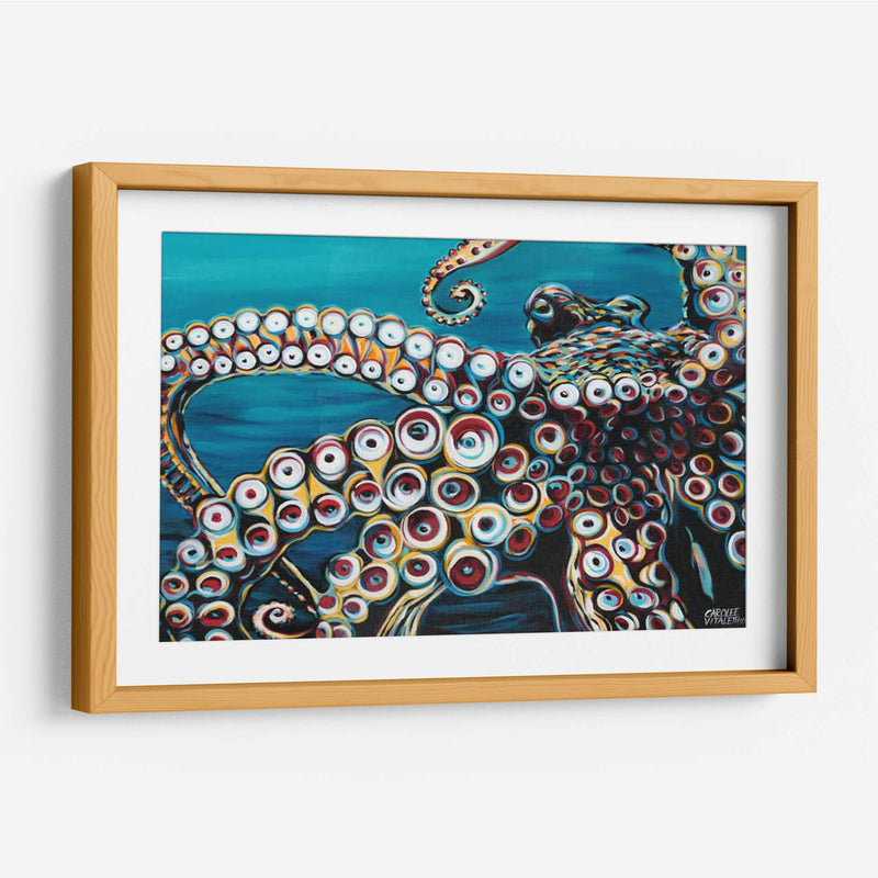 Octopus Salvaje I - Carolee Vitaletti | Cuadro decorativo de Canvas Lab