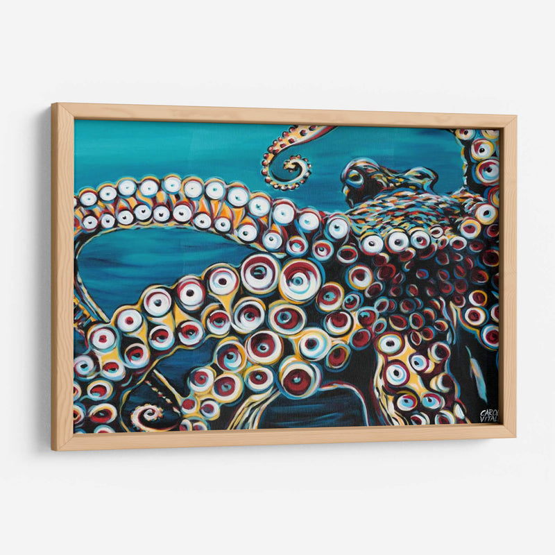 Octopus Salvaje I - Carolee Vitaletti | Cuadro decorativo de Canvas Lab
