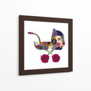 Baby Stroller - Designs by Andrea | Cuadro decorativo de Canvas Lab
