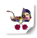 Baby Stroller - Designs by Andrea | Cuadro decorativo de Canvas Lab