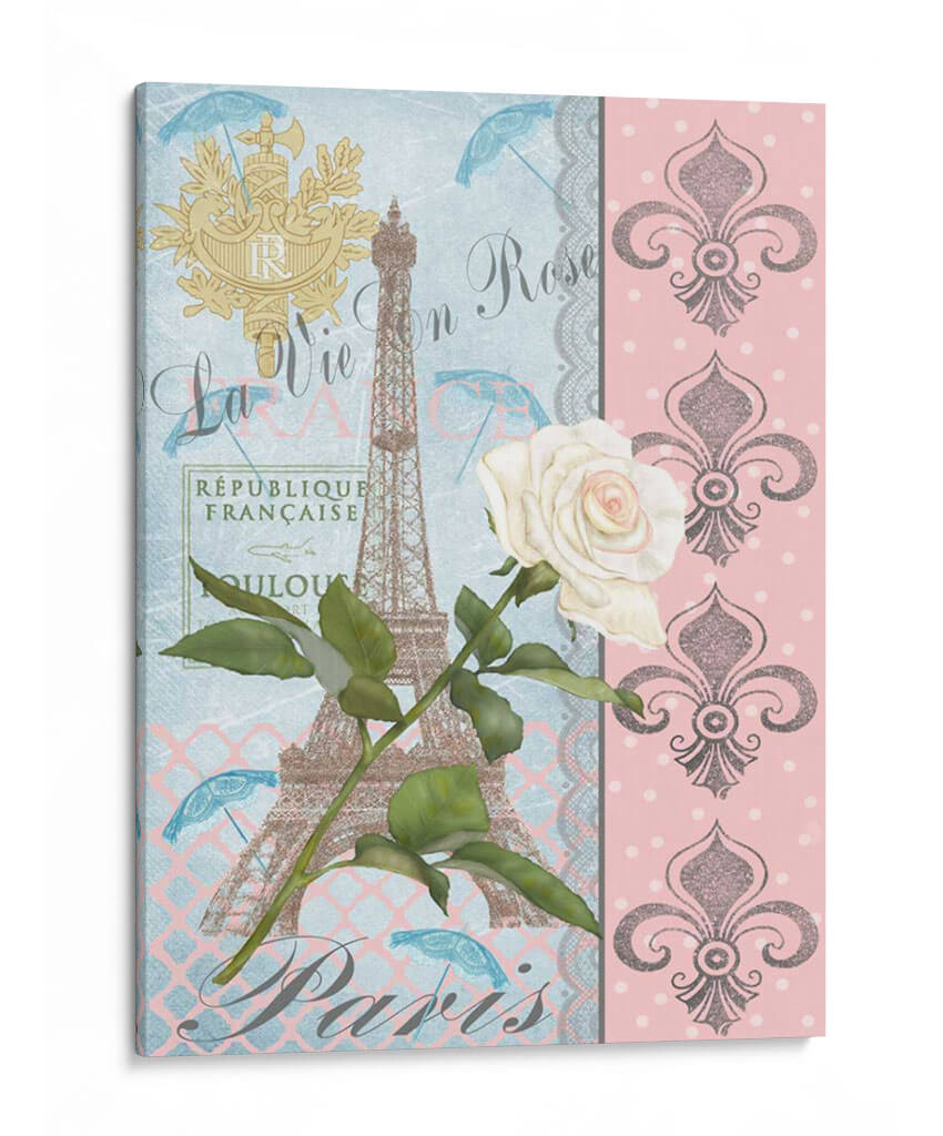 La Vie En Rosa I - Jade Reynolds | Cuadro decorativo de Canvas Lab
