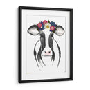 Black White Cow - Designs by Andrea | Cuadro decorativo de Canvas Lab