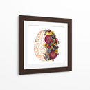 Brain in Color - Designs by Andrea | Cuadro decorativo de Canvas Lab