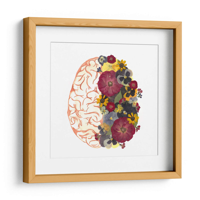 Brain in Color - Designs by Andrea | Cuadro decorativo de Canvas Lab