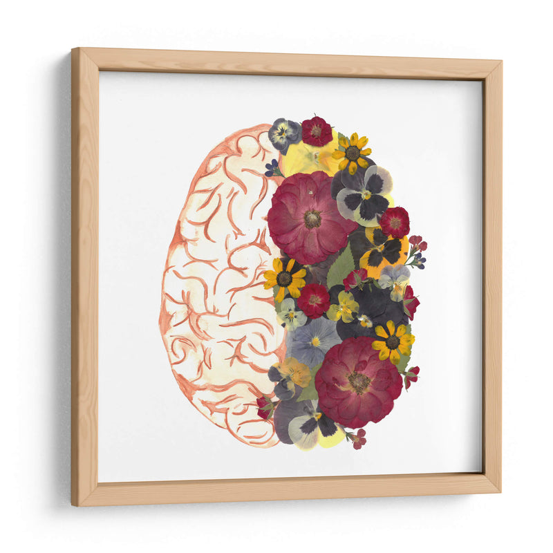 Brain in Color - Designs by Andrea | Cuadro decorativo de Canvas Lab