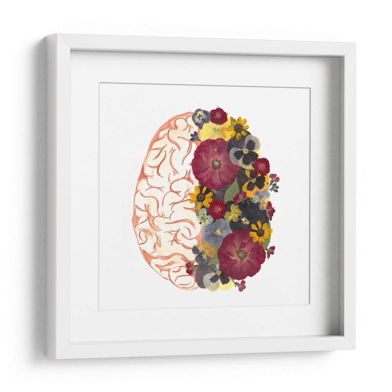Brain in Color - Designs by Andrea | Cuadro decorativo de Canvas Lab