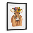 Brown Cow - Designs by Andrea | Cuadro decorativo de Canvas Lab
