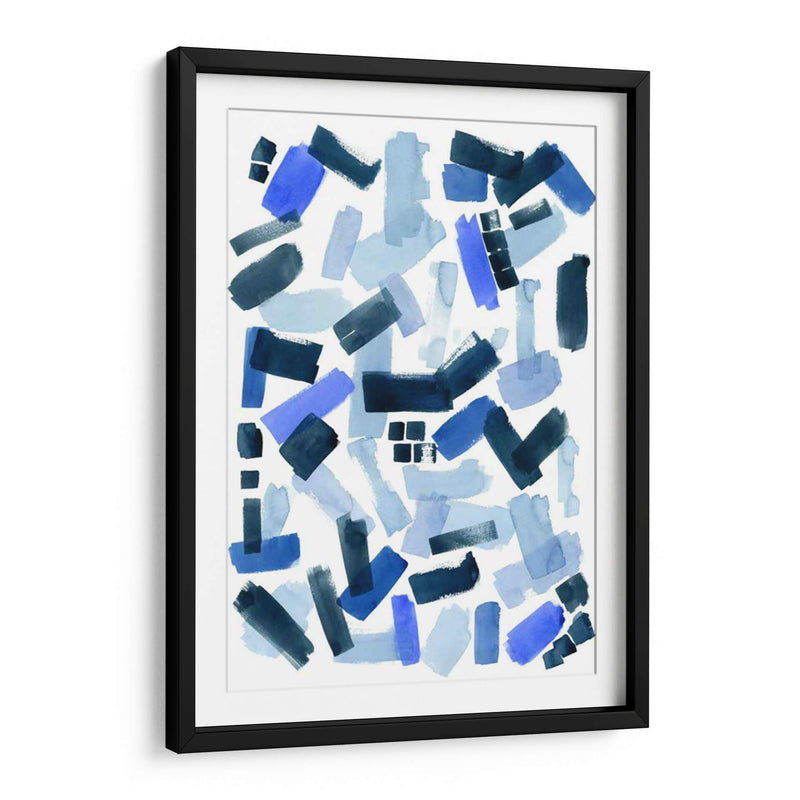 Cerulean Strokes I - Grace Popp | Cuadro decorativo de Canvas Lab