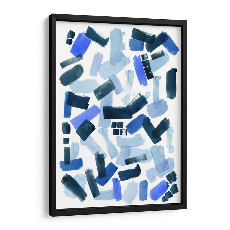 Cerulean Strokes I - Grace Popp | Cuadro decorativo de Canvas Lab