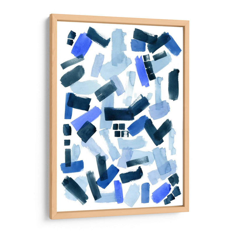 Cerulean Strokes I - Grace Popp | Cuadro decorativo de Canvas Lab