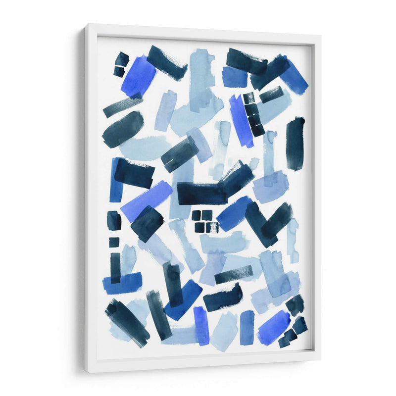 Cerulean Strokes I - Grace Popp | Cuadro decorativo de Canvas Lab