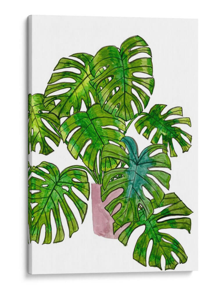 Jungla En Maceta I - Melissa Wang | Cuadro decorativo de Canvas Lab