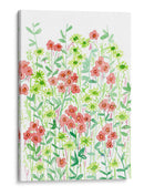 Flores De Pared Ii - Melissa Wang | Cuadro decorativo de Canvas Lab