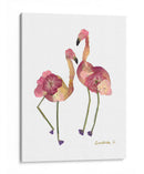 Flamingos - Designs by Andrea | Cuadro decorativo de Canvas Lab