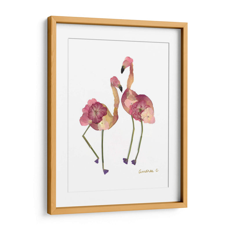 Flamingos - Designs by Andrea | Cuadro decorativo de Canvas Lab