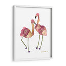 Flamingos - Designs by Andrea | Cuadro decorativo de Canvas Lab