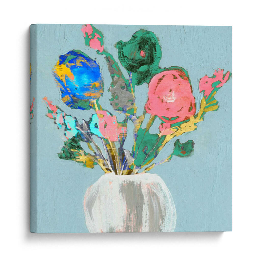 Bouquet Fun Ii - Jennifer Goldberger | Cuadro decorativo de Canvas Lab