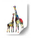 Giraffes - Designs by Andrea | Cuadro decorativo de Canvas Lab