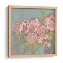 Rubor Rosa Flores I - Jennifer Goldberger | Cuadro decorativo de Canvas Lab