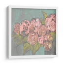 Rubor Rosa Flores I - Jennifer Goldberger | Cuadro decorativo de Canvas Lab
